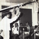 Frank Fernand at a film recording.